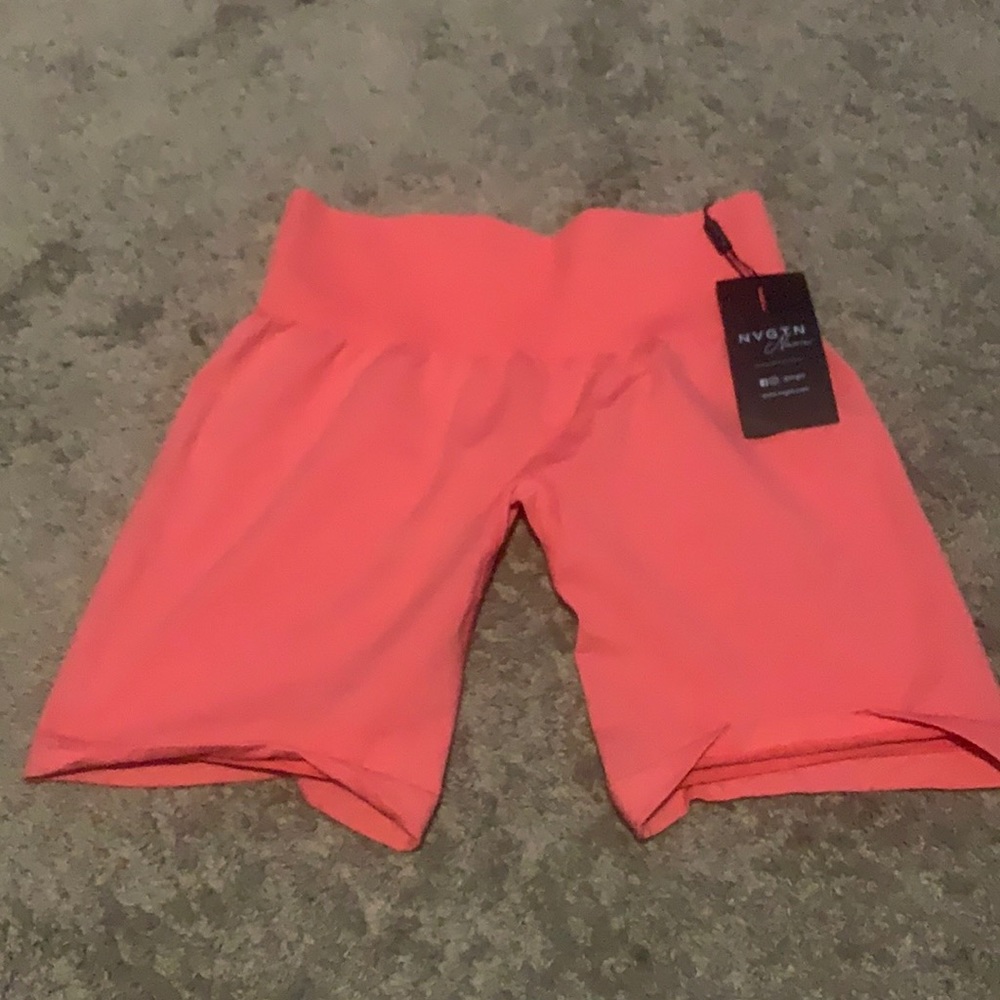 NVGTN biker shorts, pink, brand new